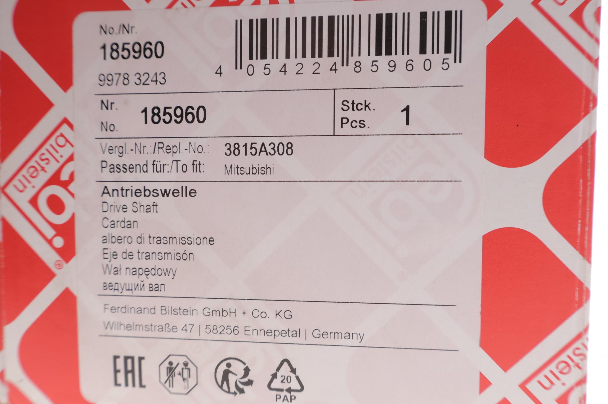 185960 FEBI BILSTEIN